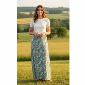 Promesa Paisley‎ Maxi Skirt